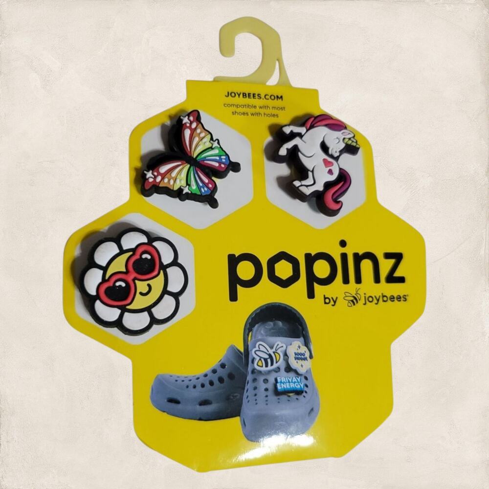 Joybees Popinz Shoe Charms Set